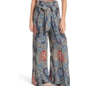 Band Of Gypsies Haley Tie Front Walkthrough Pant
